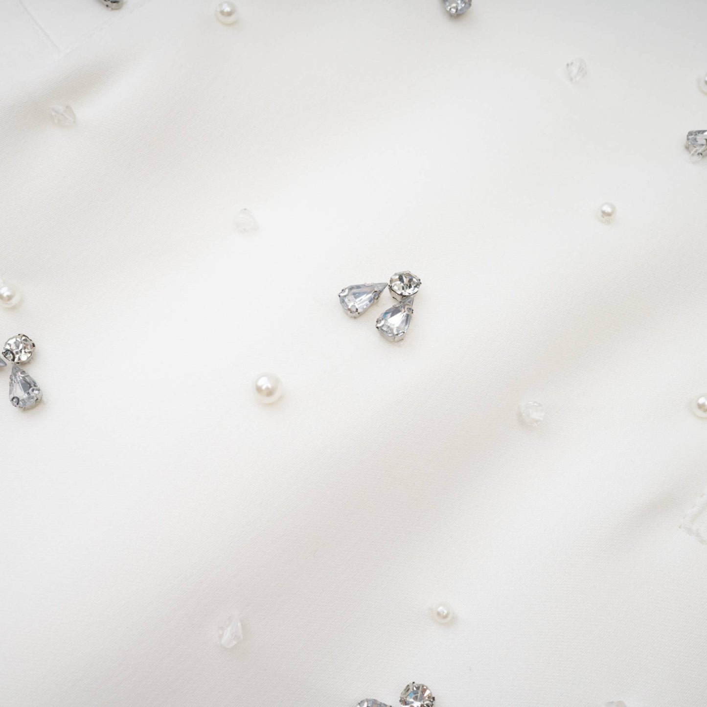 Melisande black embellished mini dress