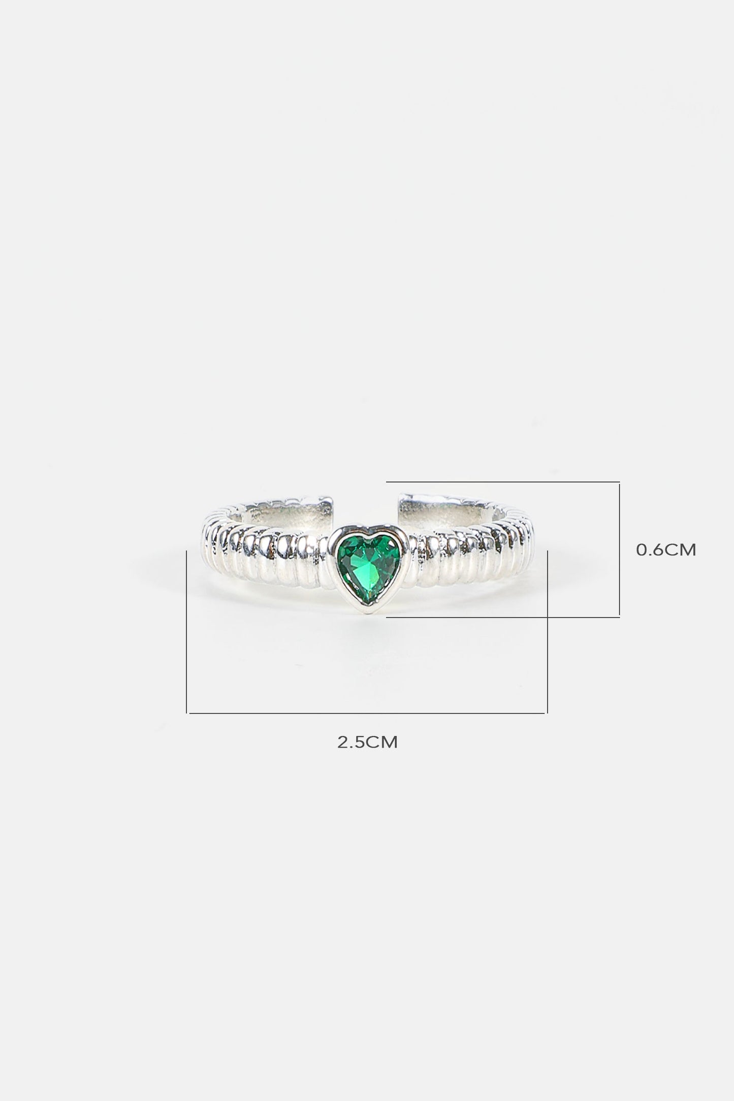 Heart Shape Drop Oil Ring