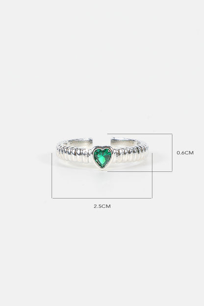 Heart Shape Drop Oil Ring
