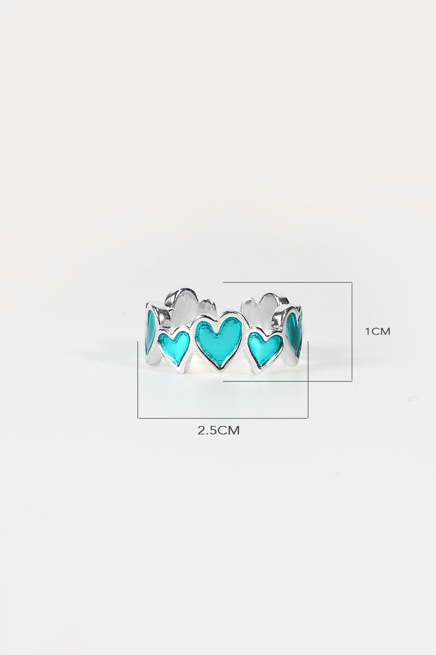 Heart Shape Drop Oil Ring