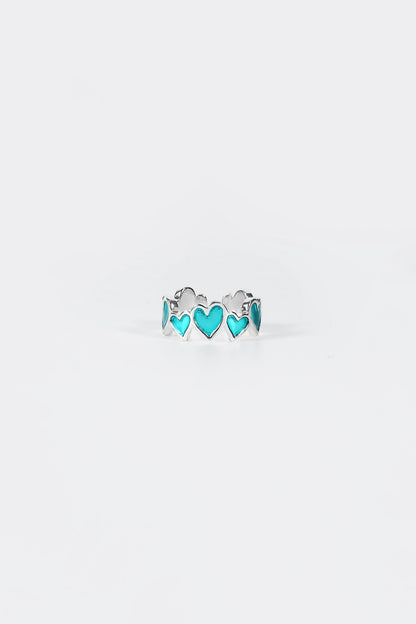 Heart Shape Drop Oil Ring