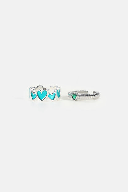 Heart Shape Drop Oil Ring