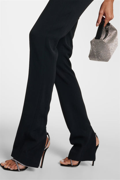 Dana Crystal Embellished Floral Halter Jumpsuit