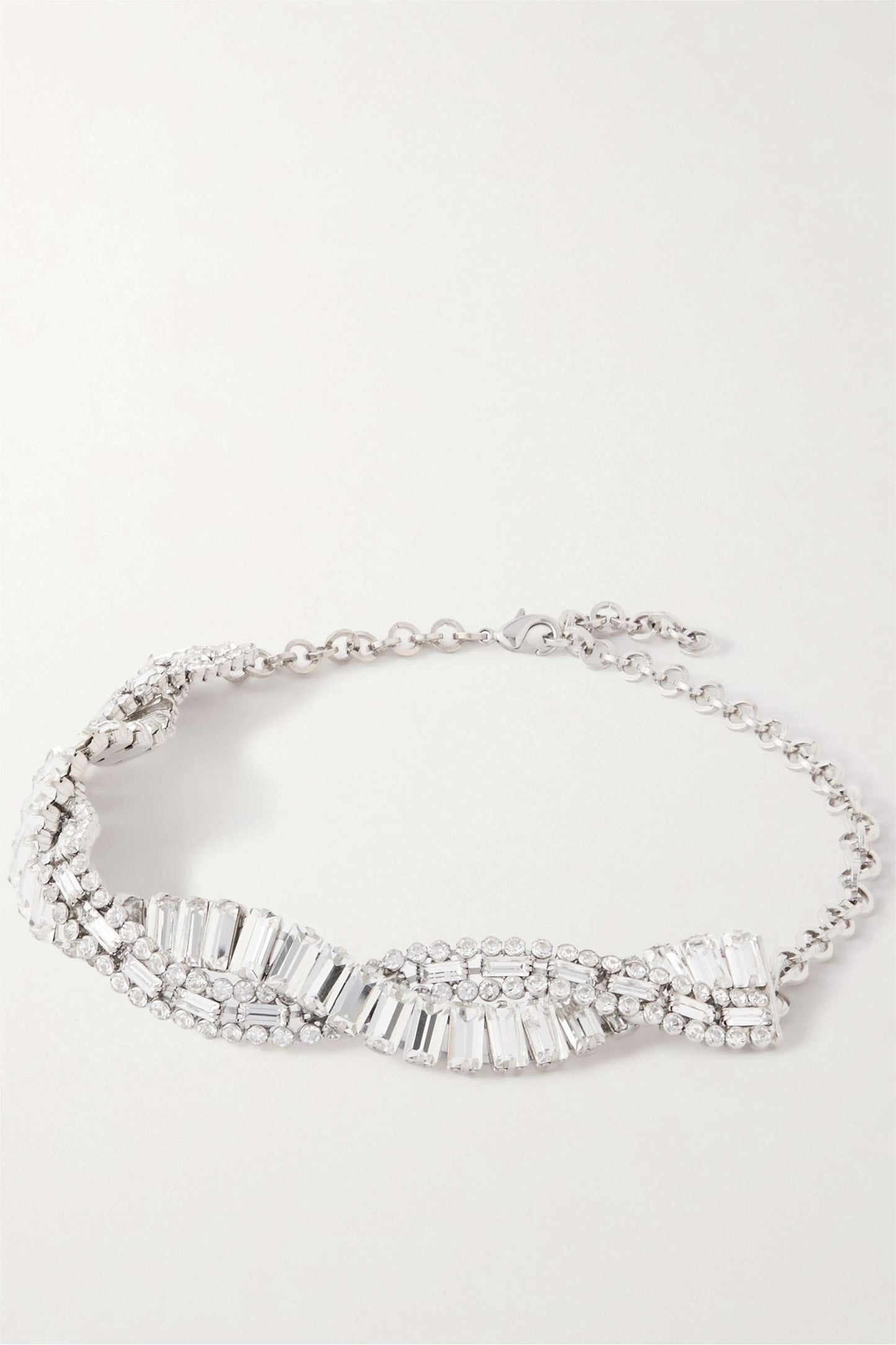 Rhinestone Wrap  Necklace