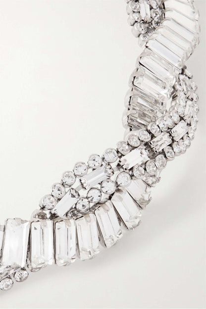 Rhinestone Wrap  Necklace