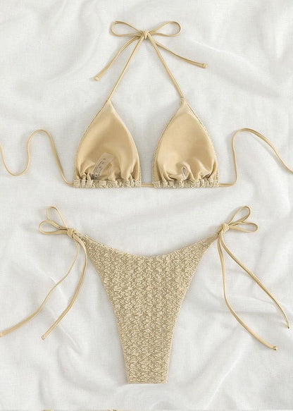 Sand Dune TextuRed Bikini Set